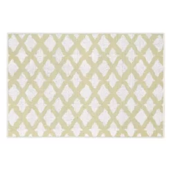 Sussexhome Floral Collection Cotton Heavy Duty Low Pile Area Rug , 2' X 3' -Household Improvement Store GUEST b065d2c3 e2df 4e86 a7c9 af4b9e15ca36