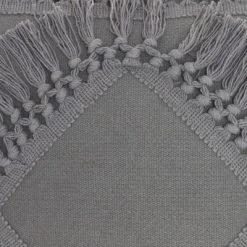 18"x18" Diamond Square Throw Pillow With Fringe - Nicole Curtis -Household Improvement Store GUEST b1a680f8 31c5 4f9d 8fca 9b2224739d09