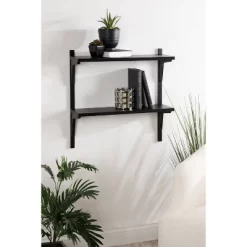 24" X 8" X 24" Meridien Wood Wall Shelf Black - Kate & Laurel All Things Decor 13 24" X 8" X 24" Meridien Wood Wall Shelf Black - Kate & Laurel All Things Decor -Household Improvement Store GUEST b2f2b446 678f 4909 89ad dee91038da69