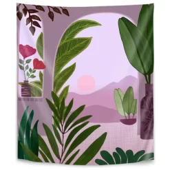 Tropical Morning By Modern Tropical Wall Tapestry 9 Tropical Morning By Modern Tropical Wall Tapestry -Household Improvement Store GUEST b47503a1 e3d1 4aa1 9b31 1a91b0d89086