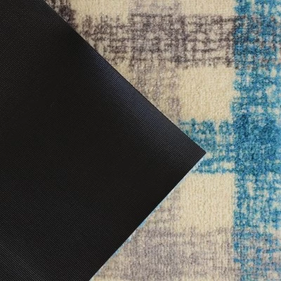 2'x3' ColorStar Sketch Plaid Door Mat Khaki - Bungalow Flooring 7 2'x3' ColorStar Sketch Plaid Door Mat Khaki - Bungalow Flooring - Image 5