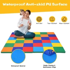 Costway 58'' Toddler Foam Play Mat Baby Folding Activity Floor Mat Home School Daycare 15 Costway 58'' Toddler Foam Play Mat Baby Folding Activity Floor Mat Home School Daycare -Household Improvement Store GUEST b4b044e8 2cf9 462f a819 45be97b76c8c