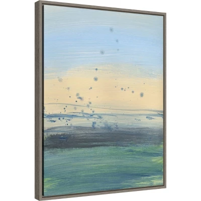 18" X 24" Soul Of The Ocean No.1 By Bronwyn Baker Framed Canvas Wall Art - Amanti Art 3 18" X 24" Soul Of The Ocean No.1 By Bronwyn Baker Framed Canvas Wall Art - Amanti Art