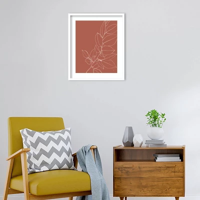 21" X 25" Warm Magnolia Branch II By Karyn Panganiban Wood Framed Wall Art Print - Amanti Art 5 21" X 25" Warm Magnolia Branch II By Karyn Panganiban Wood Framed Wall Art Print - Amanti Art - Image 3