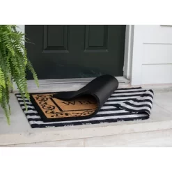 BirdRock Home Layered Welcome Mat With Vinyl Backing For Door Entryway 30 X 42 11 BirdRock Home Layered Welcome Mat With Vinyl Backing For Door Entryway 30 X 42 -Household Improvement Store GUEST b8c4c96a 117e 43aa 8379 f440b959e742