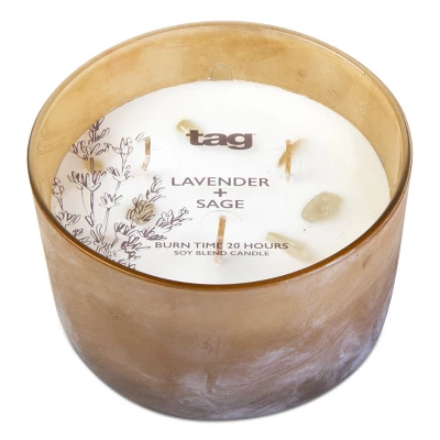 Tagltd Sunrise Lav Sage Soybl Candle 3 Tagltd Sunrise Lav Sage Soybl Candle