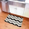 FlorArt Chevron Low Profile Machine Washable Kitchen Mat - Bungalow Flooring -Household Improvement Store GUEST b9e977ab a9d2 4eab 99ba acd1f94c7080