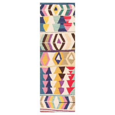 Hand Tufted Ofelia Multi-colored Rug - NuLOOM 5 Hand Tufted Ofelia Multi-colored Rug - NuLOOM - Image 3