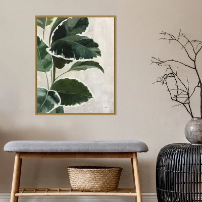 22" X 28" Tropical Study I By Julia Purinton Framed Canvas Wall Art Gold - Amanti Art 8 22" X 28" Tropical Study I By Julia Purinton Framed Canvas Wall Art Gold - Amanti Art - Image 6