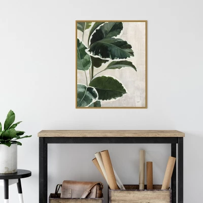 22" X 28" Tropical Study I By Julia Purinton Framed Canvas Wall Art Gold - Amanti Art 6 22" X 28" Tropical Study I By Julia Purinton Framed Canvas Wall Art Gold - Amanti Art - Image 4