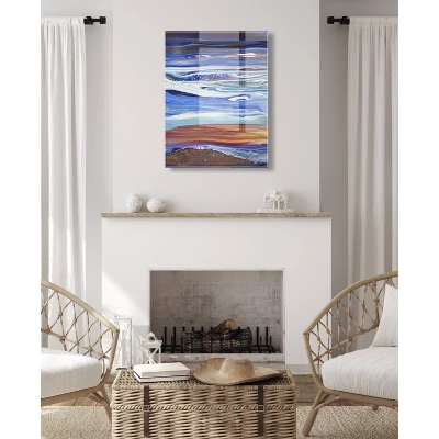 23" X 31" Coastal Currents Floating Acrylic Art By Xizhou Xie Assorted - Kate & Laurel All Things Decor 7 23" X 31" Coastal Currents Floating Acrylic Art By Xizhou Xie Assorted - Kate & Laurel All Things Decor - Image 5