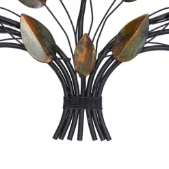 14" X 47" Metal Leaf Wall Decor Brown - Olivia & May 14 14" X 47" Metal Leaf Wall Decor Brown - Olivia & May -Household Improvement Store GUEST c3426b73 362a 46dd 9a6b e7a3a7549025