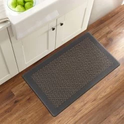 World Rug Gallery Geometric Textline Anti-Fatigue Standing Mat -Household Improvement Store GUEST c4ee6ba2 9588 475c 9c7f 067e3d88dc07