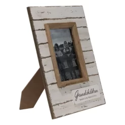Antique White Sentiment Wood Decorative Picture Frame - Foreside Home & Garden