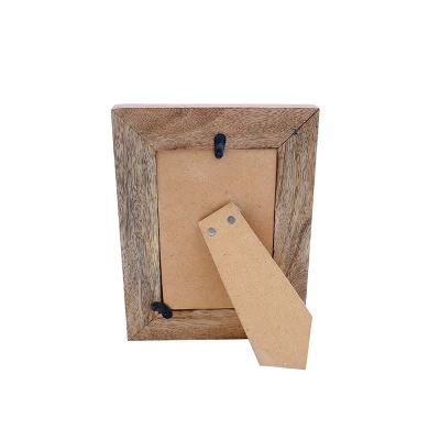 Natural Wood 4 X 6 Inch Henna Pattern Decorative Wood Picture Frame - Foreside Home & Garden 3 Natural Wood 4 X 6 Inch Henna Pattern Decorative Wood Picture Frame - Foreside Home & Garden