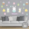 Big Dot Of Happiness Spring Easter Bunny - Peel And Stick Nursery And Home Decor Vinyl Wall Art Stickers - Wall Decals - Set Of 20 -Household Improvement Store GUEST caac2beb c3b1 487f 9270 dbba8212ce81