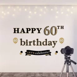 Big Dot Of Happiness Adult 60th Birthday - Gold - Peel And Stick Birthday Party Decoration - Wall Decals Backdrop 11 Big Dot Of Happiness Adult 60th Birthday - Gold - Peel And Stick Birthday Party Decoration - Wall Decals Backdrop -Household Improvement Store GUEST cc3b4b79 717f 470e 8797 e21a675ec736