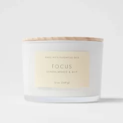 Wood Lidded Glass Wellness Focus Candle - Threshold™ 8 Wood Lidded Glass Wellness Focus Candle - Threshold™ -Household Improvement Store GUEST ccaaeff8 d438 4560 918b 7bc307fe7418