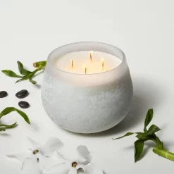 Balance Fashion Salted Glass Candle Light Blue - Casalunaâ˘