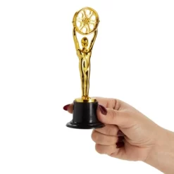 Juvale Pack Of 12 Mini Award Trophies - Plastic Movie Film Buff Trophy - Trophies For Kids - Great For Teachers, Gold, Black -Household Improvement Store GUEST cffcb3f4 d5d2 4d26 a943 a6f1dace1b5c