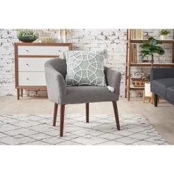 C&F Home 18" X 18" Lily Seaglass Geometric Throw Pillow