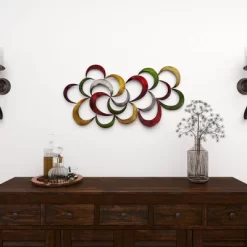 Metal Abstract Scalloped Wall Decor - Olivia & May -Household Improvement Store GUEST d1f7cc55 7f9e 4986 89aa 7d8612460244