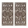 2pc Botanical Carved Wall Decor Panel Set Bronze - Madison Park 2 2pc Botanical Carved Wall Decor Panel Set Bronze - Madison Park -Household Improvement Store GUEST d658fe08 6d43 4018 83ea 255785b805d5