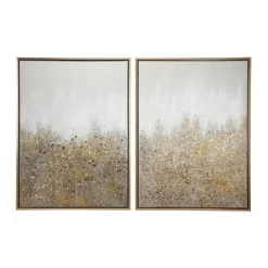 Set Of 2 Canvas Geode Glitter Flakes Framed Wall Arts With Gold Frame - CosmoLiving By Cosmopolitan 30 Set Of 2 Canvas Geode Glitter Flakes Framed Wall Arts With Gold Frame - CosmoLiving By Cosmopolitan -Household Improvement Store GUEST d7b1d3ff ad87 4b1c b141 0b818e3d386d
