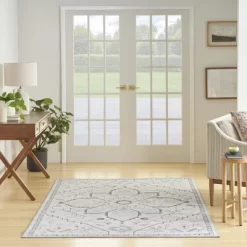 Nicole Curtis Machine Washable Series 1 Farmhouse Medallion Indoor Rug 20 Nicole Curtis Machine Washable Series 1 Farmhouse Medallion Indoor Rug -Household Improvement Store GUEST d85554d4 cef2 4351 8f17 44b4bb53625e