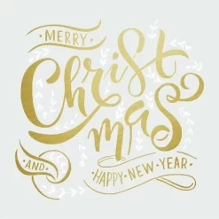 Merry Christmas Quote Peel And Stick Giant Wall Decal With Metallic Ink Gold - RoomMates -Household Improvement Store GUEST d9189b4b 74eb 4a4e 9b8c 62400aad2150
