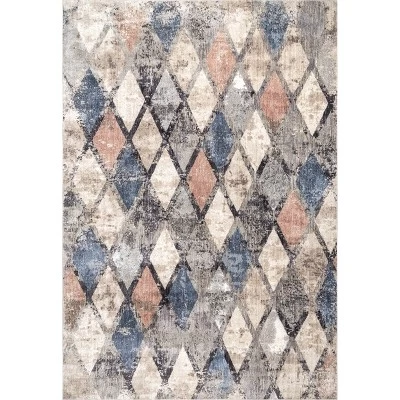 NuLOOM Saoirse Distressed Trellis Area Rug 13 NuLOOM Saoirse Distressed Trellis Area Rug - Image 11
