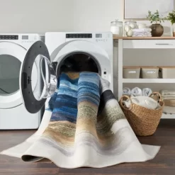 Nourison Washables Abstract Brushstroke Indoor Non-Skid Area Rug 17 Nourison Washables Abstract Brushstroke Indoor Non-Skid Area Rug -Household Improvement Store GUEST d98364c4 eeae 4c07 8188 89ce5d4f6fb3