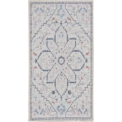 Nicole Curtis Machine Washable Series 1 Farmhouse Medallion Indoor Rug 12 Nicole Curtis Machine Washable Series 1 Farmhouse Medallion Indoor Rug - Image 10