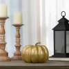 Northlight 7" Gold Crackled Fall Harvest Pumpkin Decoration -Household Improvement Store GUEST dd23b88c fda6 47df 8a27 3d3adbc5e3dc