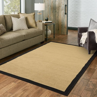 Lindos Neutral Border Rug Beige/Black - Captiv8e Designs 6 Lindos Neutral Border Rug Beige/Black - Captiv8e Designs - Image 4