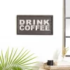 Farmhouse Wood Coffee Sign Wall Decor Brown - Olivia & May 2 Farmhouse Wood Coffee Sign Wall Decor Brown - Olivia & May -Household Improvement Store GUEST de2ec328 5f14 48dd 9dd9 637fcf237c5d