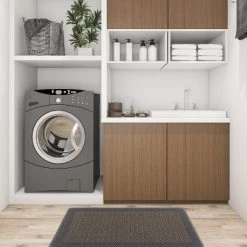 World Rug Gallery Geometric Textline Anti-Fatigue Standing Mat -Household Improvement Store GUEST de35db41 d856 49b7 a0af f41bc9ee0235