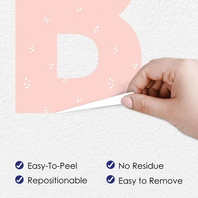 Big Dot Of Happiness Hello Rainbow - Peel And Stick Boho Baby Shower Standard Banner Wall Decals - Baby 4 Big Dot Of Happiness Hello Rainbow - Peel And Stick Boho Baby Shower Standard Banner Wall Decals - Baby - Image 3