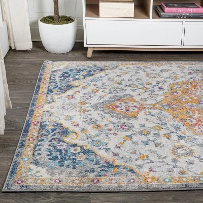 Lorena Ornate Boho Medallion Area Rug - JONATHAN Y 4 Lorena Ornate Boho Medallion Area Rug - JONATHAN Y - Image 2
