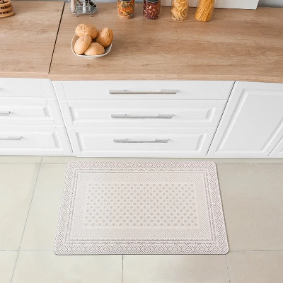 World Rug Gallery Bordered Bohemian Anti-Fatigue Standing Mat 10 World Rug Gallery Bordered Bohemian Anti-Fatigue Standing Mat - Image 8