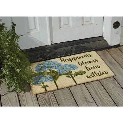 Park Designs Happiness Blooms Doormat 1'6''x2'6'' 3 Park Designs Happiness Blooms Doormat 1'6''x2'6''
