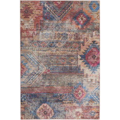 Nicole Curtis Machine Washable Distressed Southwestern Indoor Rug 12 Nicole Curtis Machine Washable Distressed Southwestern Indoor Rug - Image 10