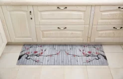 J&V TEXTILES 20" X 55" Oversized Cushioned Anti-Fatigue Kitchen Runner Mat (Blossom)
