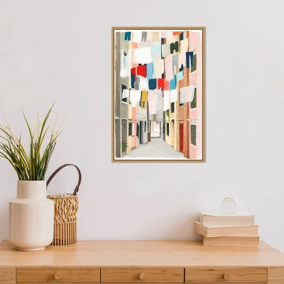 16" X 23" Laundry Day I By Grace Popp Framed Canvas Wall Art - Amanti Art 6 16" X 23" Laundry Day I By Grace Popp Framed Canvas Wall Art - Amanti Art - Image 4