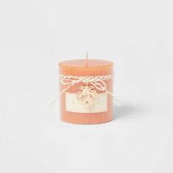 Ribbed Pillar Pumpkin Spice Candle - Threshold™ 10 Ribbed Pillar Pumpkin Spice Candle - Threshold™ -Household Improvement Store GUEST e467f067 2ab8 486b 8756 c7488700fa1b