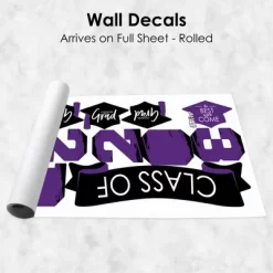 Big Dot Of Happiness Purple Class Of 2023 Graduation Party Wall Decals Set Of 20 -Household Improvement Store GUEST e47d8fb9 b326 4649 a196 64e1b5647b7f