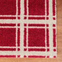 2'x3' ColorStar Prairie Grid Door Mat Burgundy - Bungalow Flooring 10 2'x3' ColorStar Prairie Grid Door Mat Burgundy - Bungalow Flooring -Household Improvement Store GUEST e8185632 9187 49d2 9e07 7eec7d8ef426