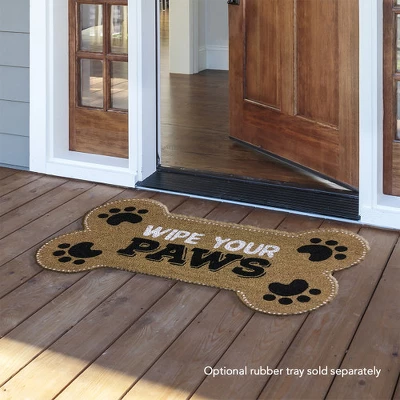Briarwood Lane Wipe Your Paws Pet Coir Doormat Natural Fiber Animal Lover Outdoor 30" X 18" 3 Briarwood Lane Wipe Your Paws Pet Coir Doormat Natural Fiber Animal Lover Outdoor 30" X 18"