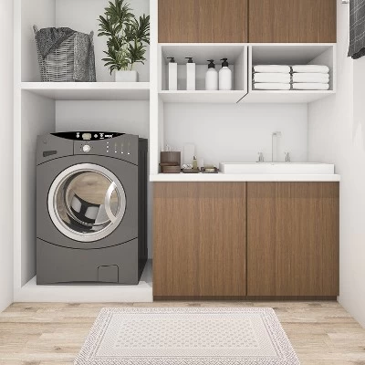 World Rug Gallery Bordered Bohemian Anti-Fatigue Standing Mat 8 World Rug Gallery Bordered Bohemian Anti-Fatigue Standing Mat - Image 6