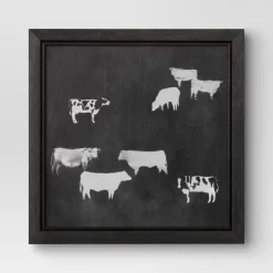 (Set Of 2) 12" X 12" Cow Collection II Framed Wall Canvases - Threshold™ 9 (Set Of 2) 12" X 12" Cow Collection II Framed Wall Canvases - Threshold™ -Household Improvement Store GUEST eba1d89c 78cc 4c5b 8c67 3a03cc2b6c22